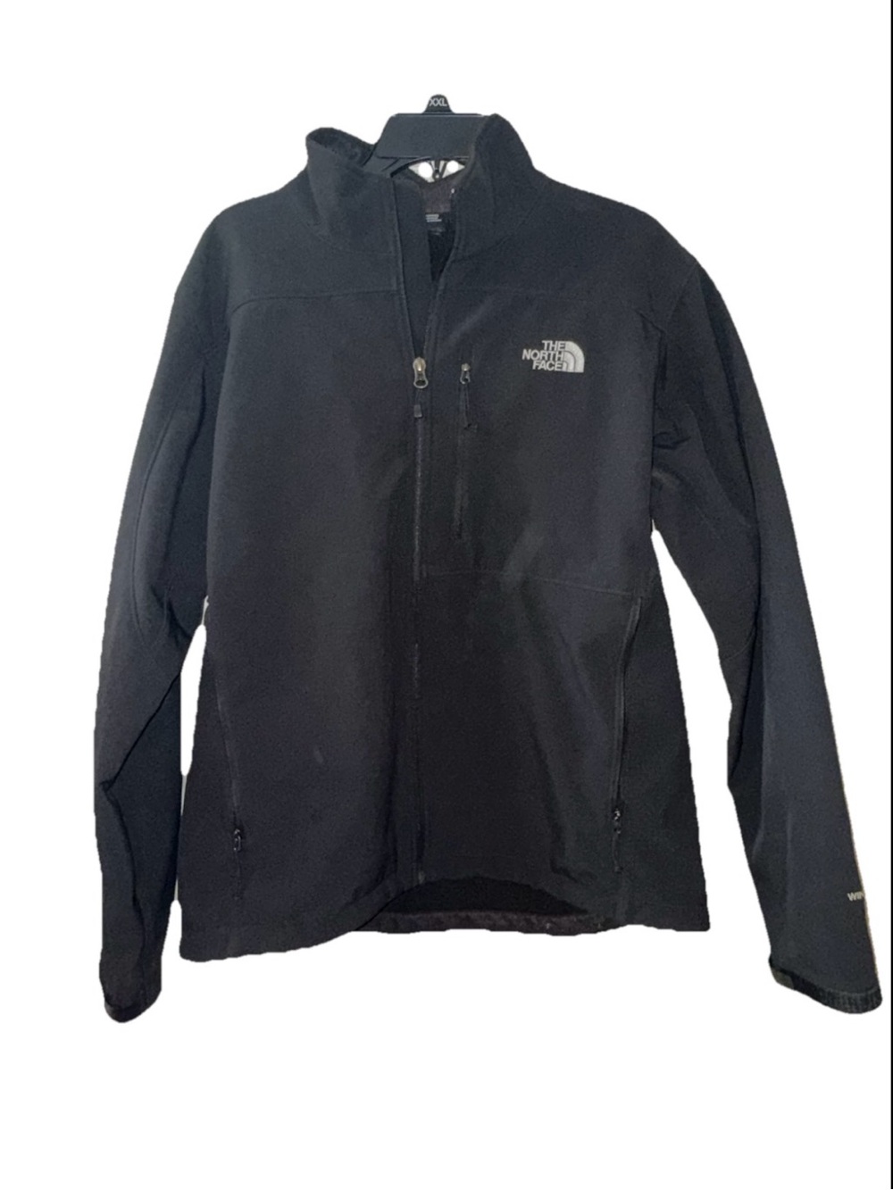 The North Face Black Men's Softshell Jacket with Dual Zippers